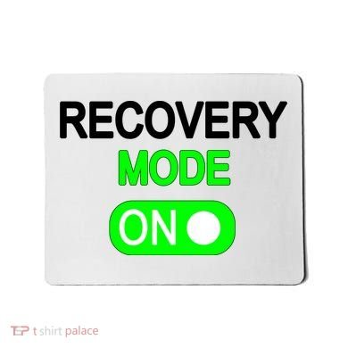 Recovery Mode On Funny Mousepad