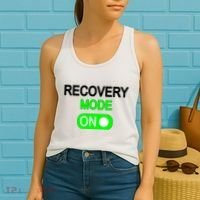 Recovery Mode On Funny Women's Tank Top thumb 2