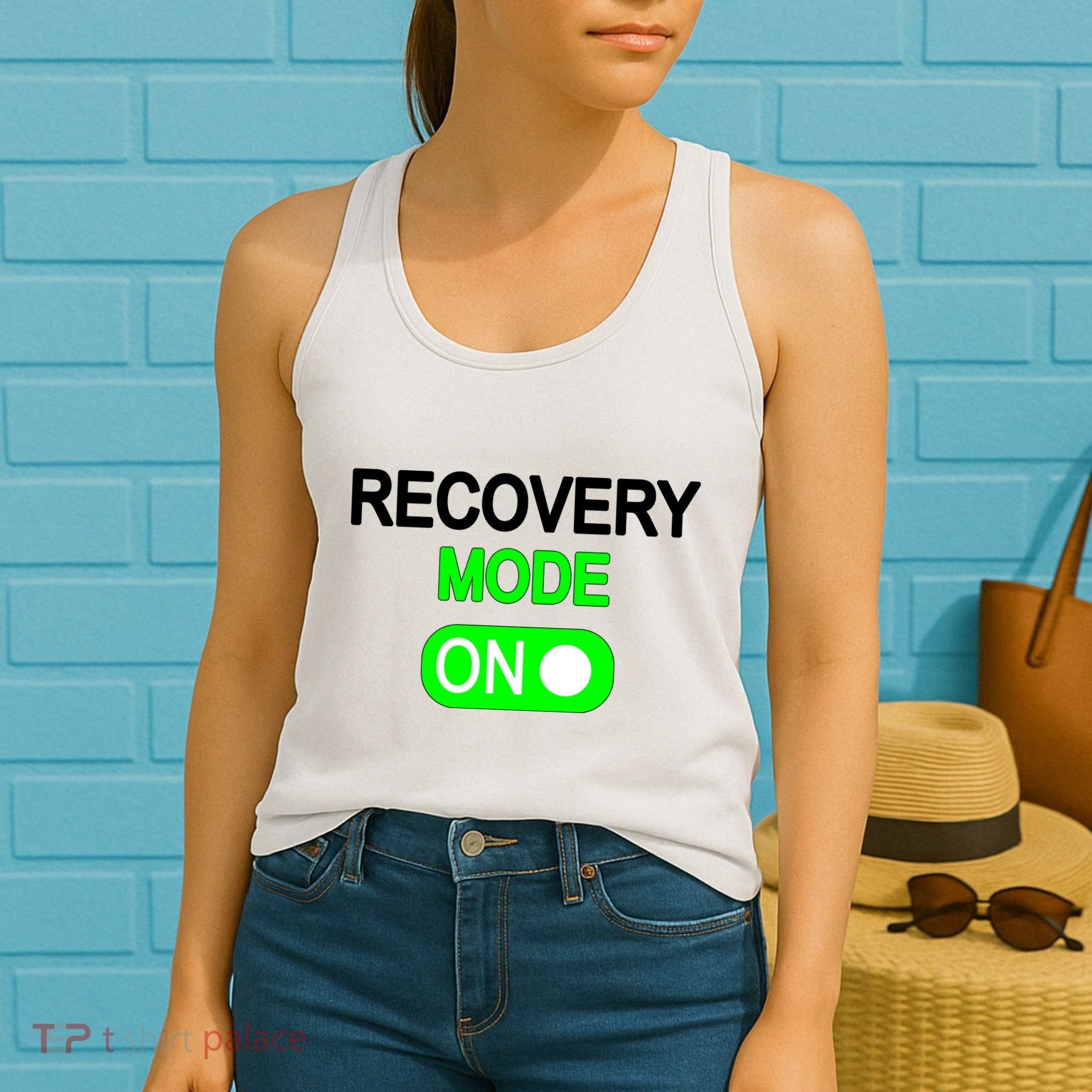 Recovery Mode On Funny Women's Tank Top