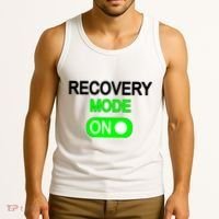 Recovery Mode On Funny Tank Top thumb 3