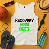 Recovery Mode On Funny Tank Top thumb 4
