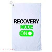 Recovery Mode On Funny Golf Towel thumb 0