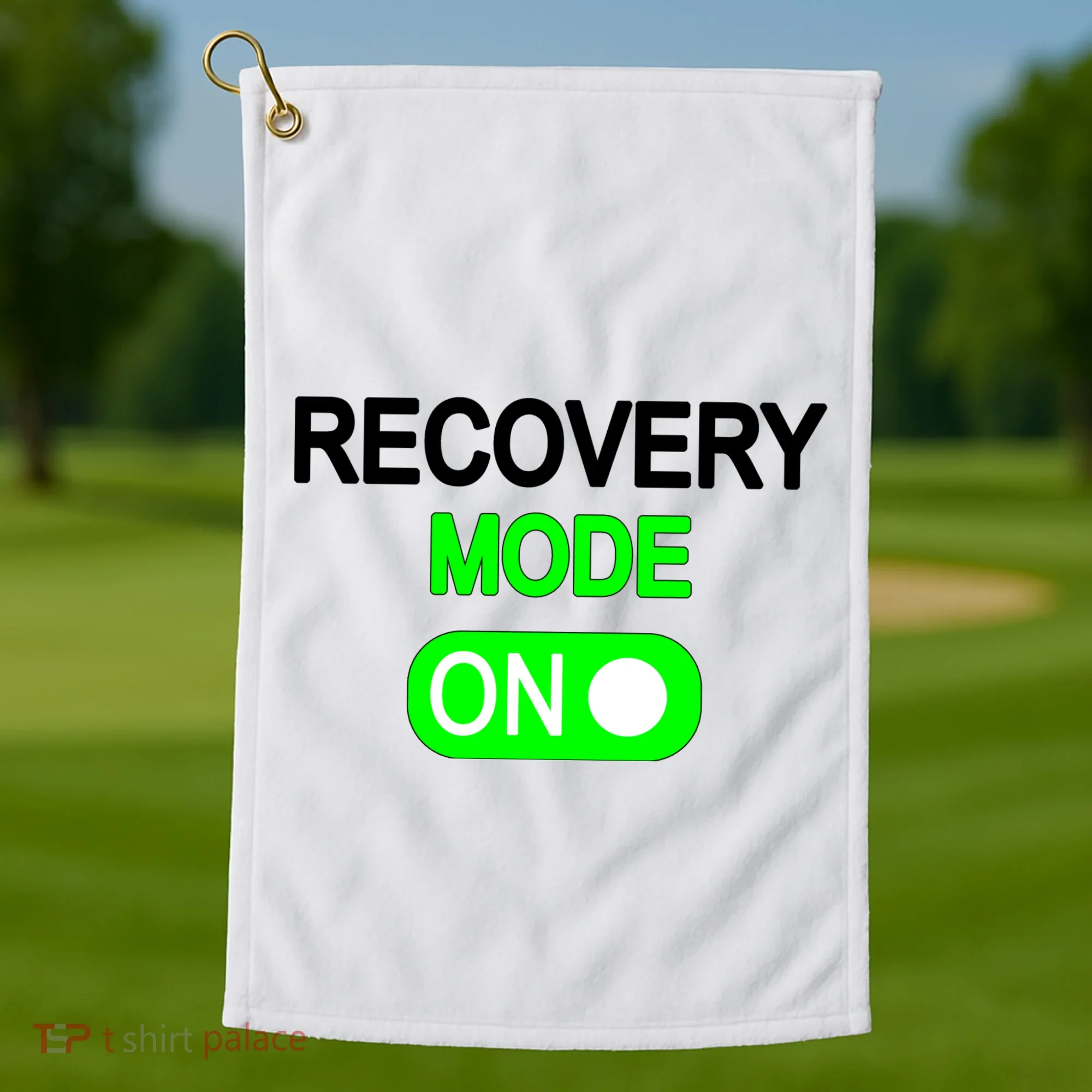 Recovery Mode On Funny Golf Towel