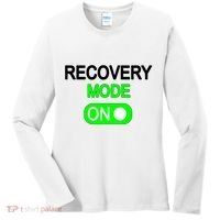 Recovery Mode On Funny Women's Long Sleeve Shirt thumb 0