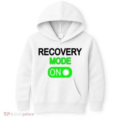 Recovery Mode On Funny Kids Hoodie