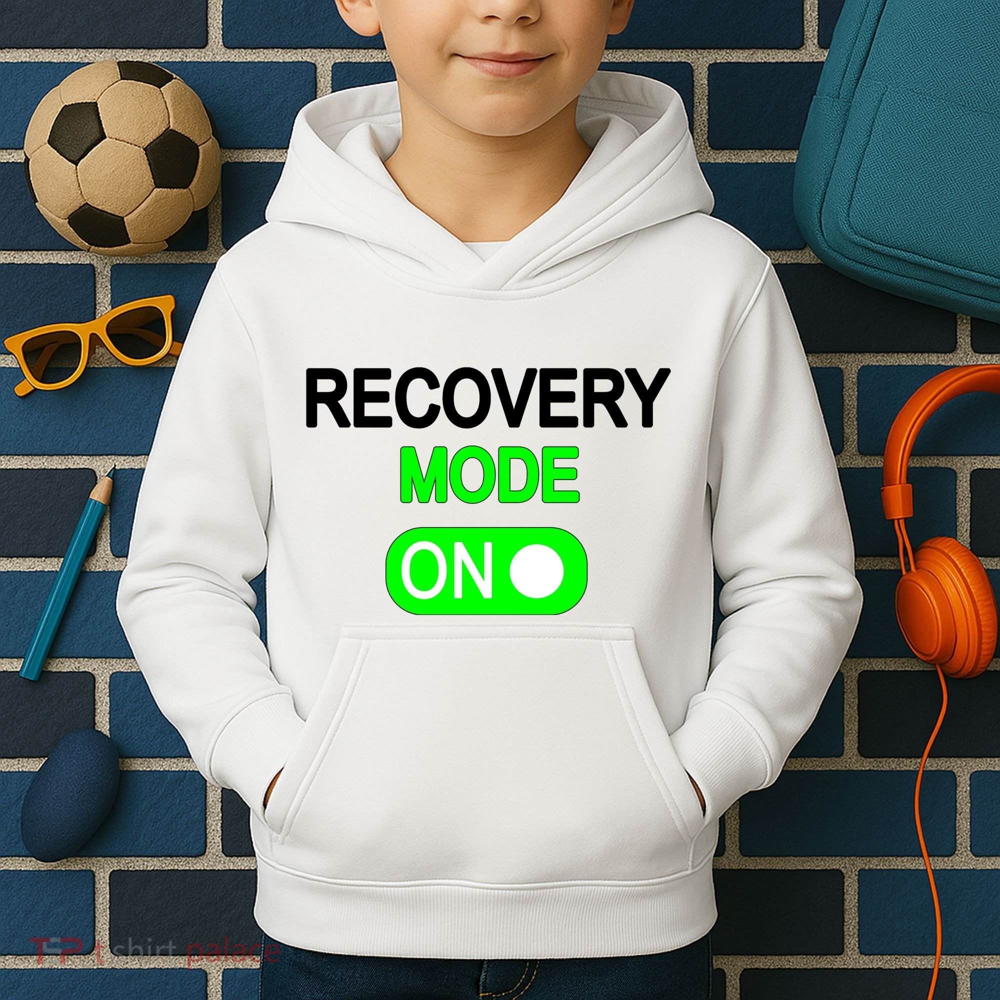 Recovery Mode On Funny Kids Hoodie