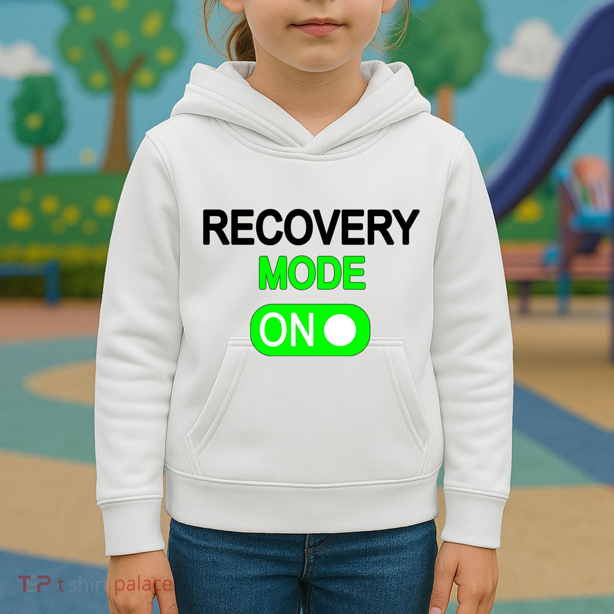 Recovery Mode On Funny Kids Hoodie