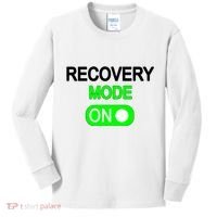 Recovery Mode On Funny Kids Long Sleeve Shirt thumb 0