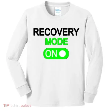 Recovery Mode On Funny Kids Long Sleeve Shirt