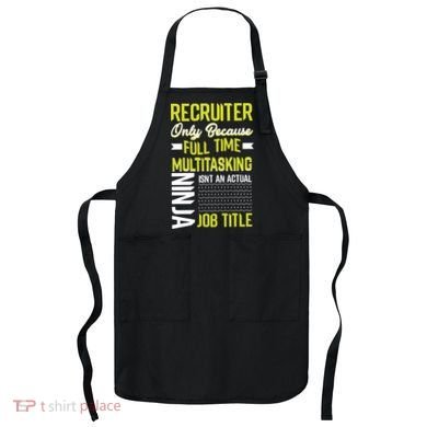 Recruiter Full Time Multitasking Job Title Apron