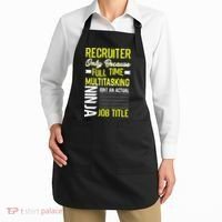 Recruiter Full Time Multitasking Job Title Apron thumb 2