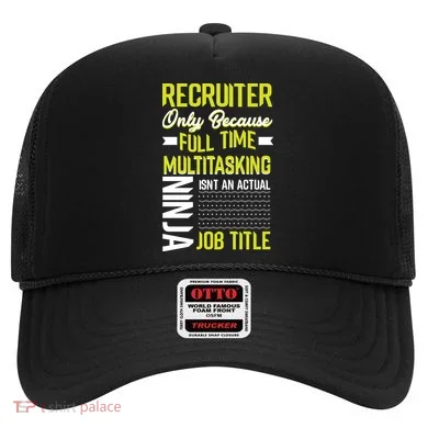 Recruiter Full Time Multitasking Job Title Hat