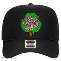 Recycle Reuse Reduce Flower Tree Hat thumb 0