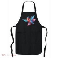 Red And Blue Flying Dragons Apron thumb 0