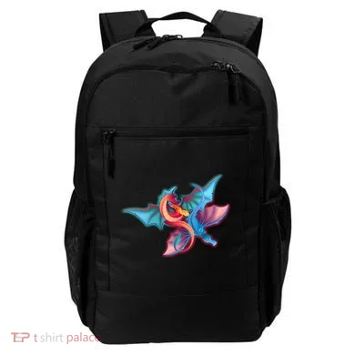 Red And Blue Flying Dragons Backpack