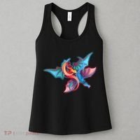 Red And Blue Flying Dragons Women's Tank Top thumb 3