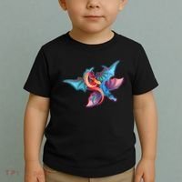 Red And Blue Flying Dragons Toddler T-Shirt thumb 2