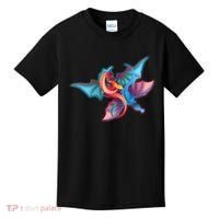 Red And Blue Flying Dragons Kids T-Shirt thumb 0