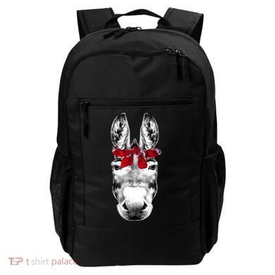 Red Bandanna Gangster Donkey Backpack