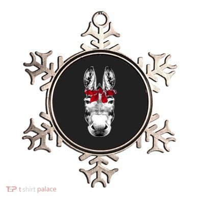 Red Bandanna Gangster Donkey Ornament