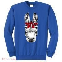 Red Bandanna Gangster Donkey Sweatshirt thumb 0