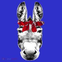 Red Bandanna Gangster Donkey Sweatshirt thumb 3