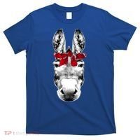 Red Bandanna Gangster Donkey T-Shirt thumb 0