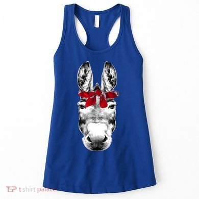 Red Bandanna Gangster Donkey Women's Tank Top