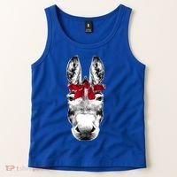 Red Bandanna Gangster Donkey Tank Top thumb 2