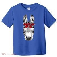 Red Bandanna Gangster Donkey Toddler T-Shirt thumb 0