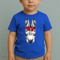 Red Bandanna Gangster Donkey Toddler T-Shirt thumb 2