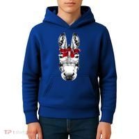 Red Bandanna Gangster Donkey Kids Hoodie thumb 4