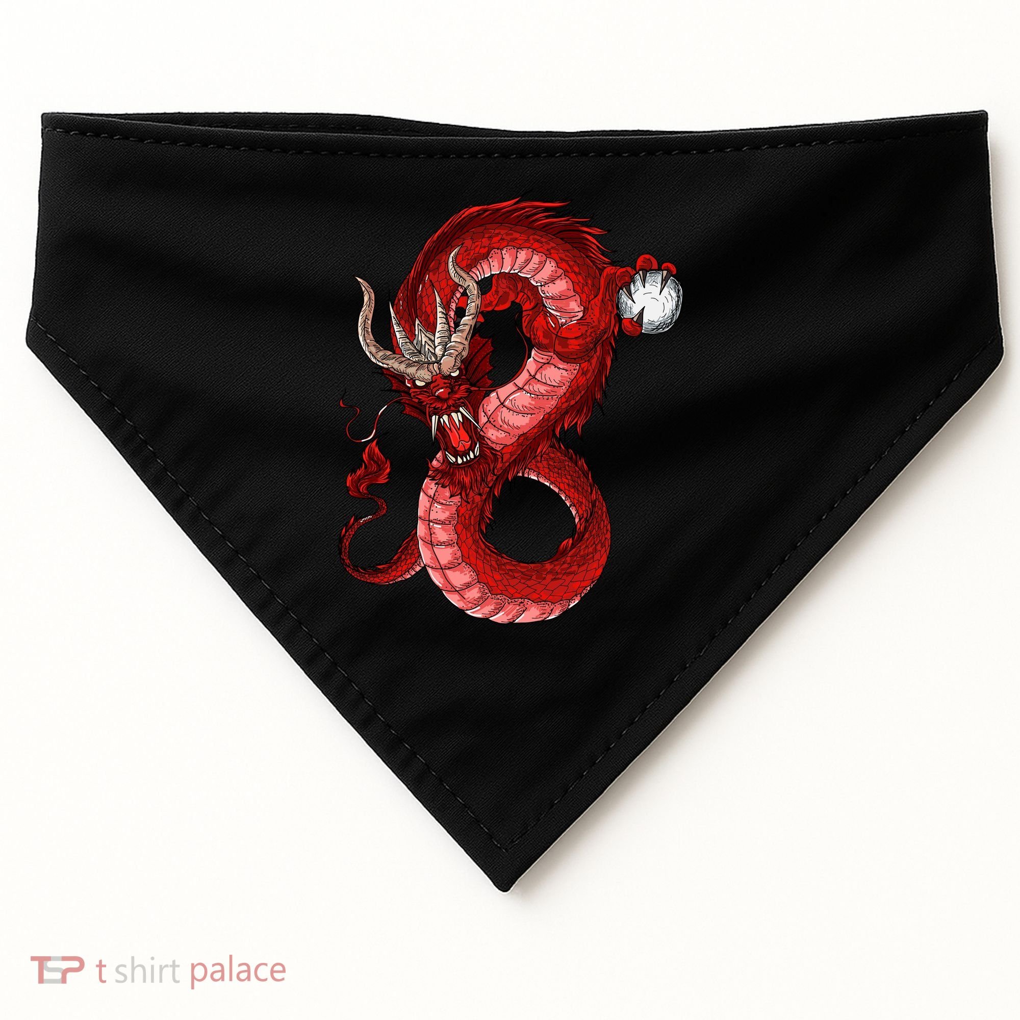 Red Dragon USA-Made Doggie Bandana