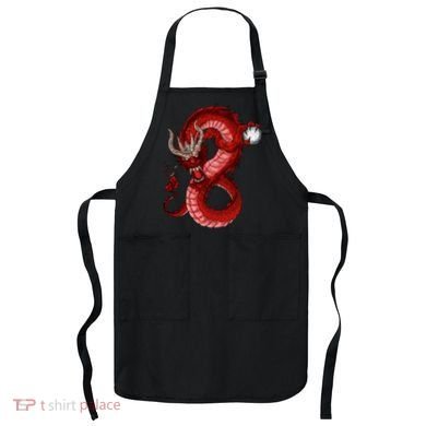 Red Dragon Apron