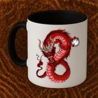 Red Dragon Coffee Mug thumb 2
