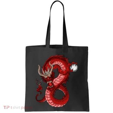 Red Dragon Tote Bag