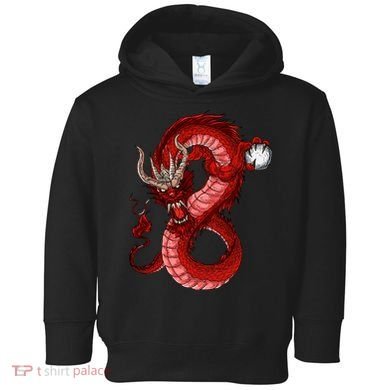 Red Dragon Toddler Hoodie