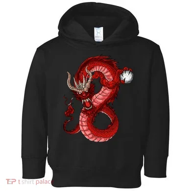 Red Dragon Toddler Hoodie