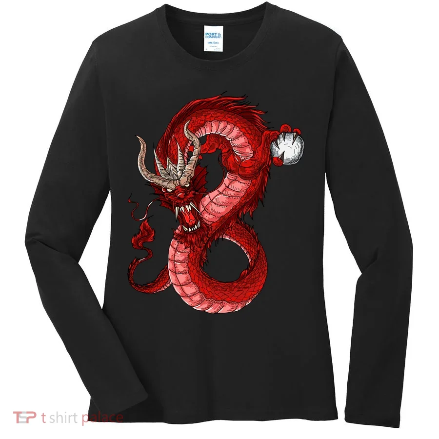 Red Dragon Women's Long Sleeve Shirt
