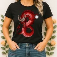 Red Dragon Women's T-Shirt thumb 2