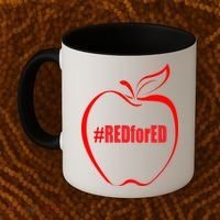 Red For Ed Coffee Mug thumb 2