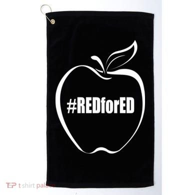 Red For Ed Golf Towel