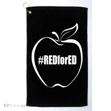 Red For Ed Golf Towel