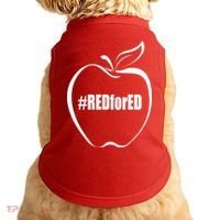 Red For Ed Doggie Tank thumb 0