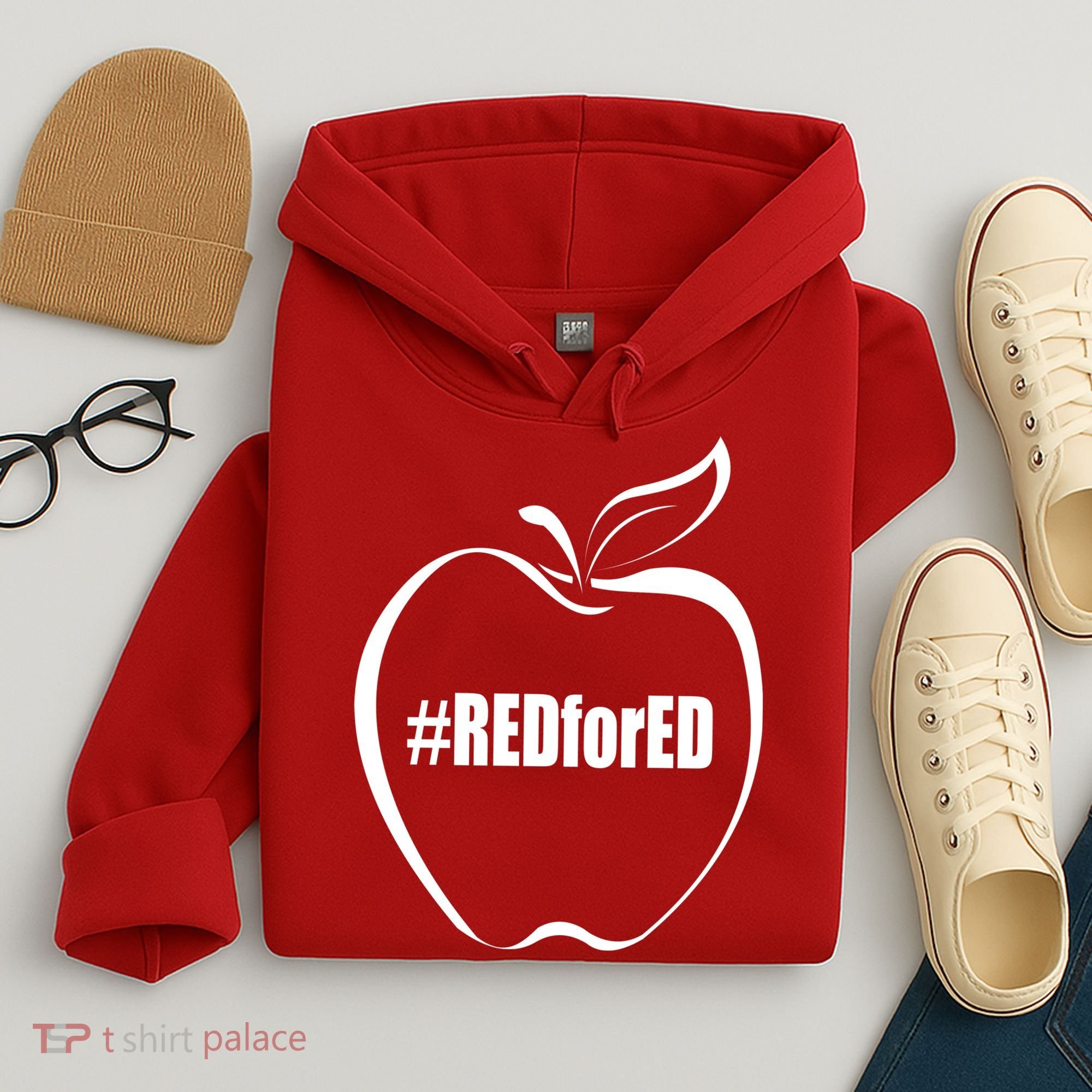 Red For Ed Hoodie