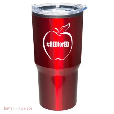 Red For Ed Tumbler