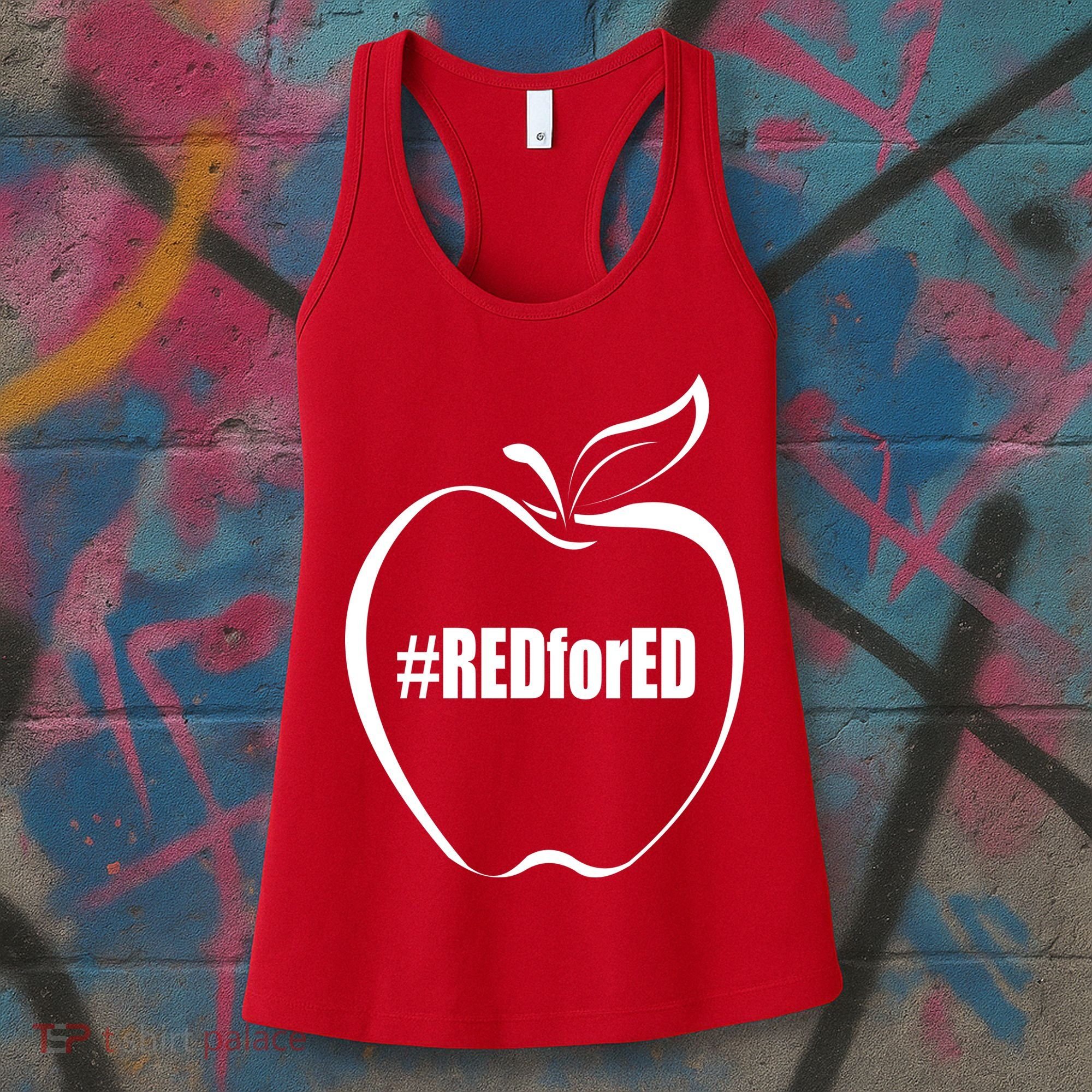 Red For Ed Women's Tank Top