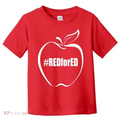 Red For Ed Toddler T-Shirt