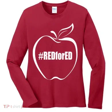 Red For Ed Women's Long Sleeve Shirt