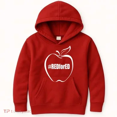 Red For Ed Kids Hoodie